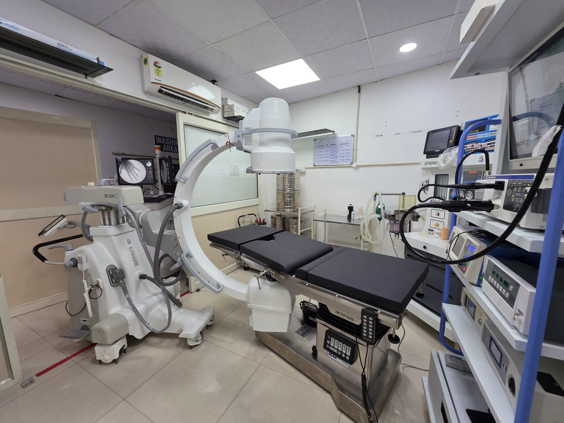Surgical Suite with C-arm